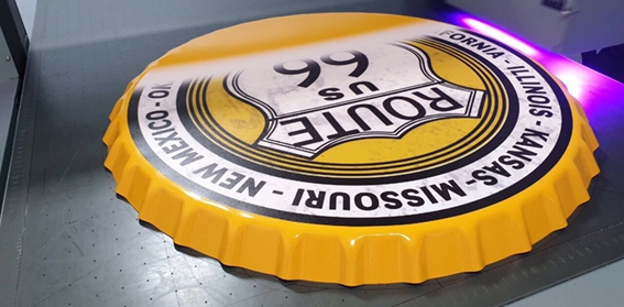 Hộp đèn mica hút nổi 3D, nội dung in UV